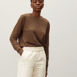 Everlane The Organic Cotton Crewneck Sweater; Medium- good condition